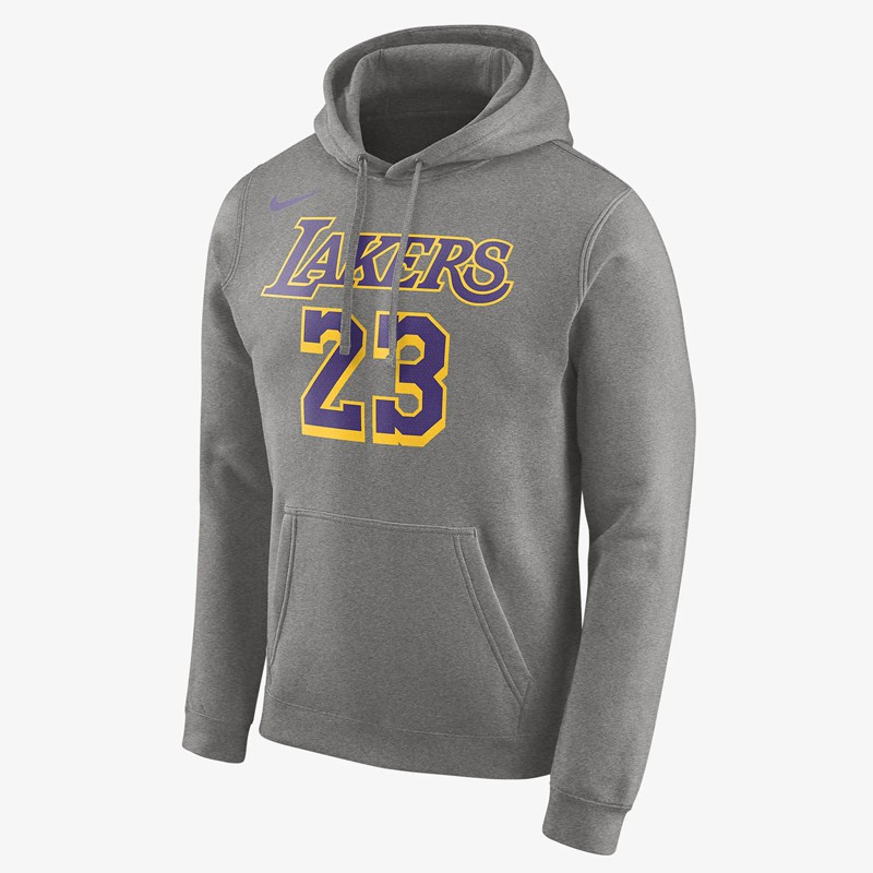 BAJU BASKET NIKE Lebron James Los Angeles Lakers Hoodie